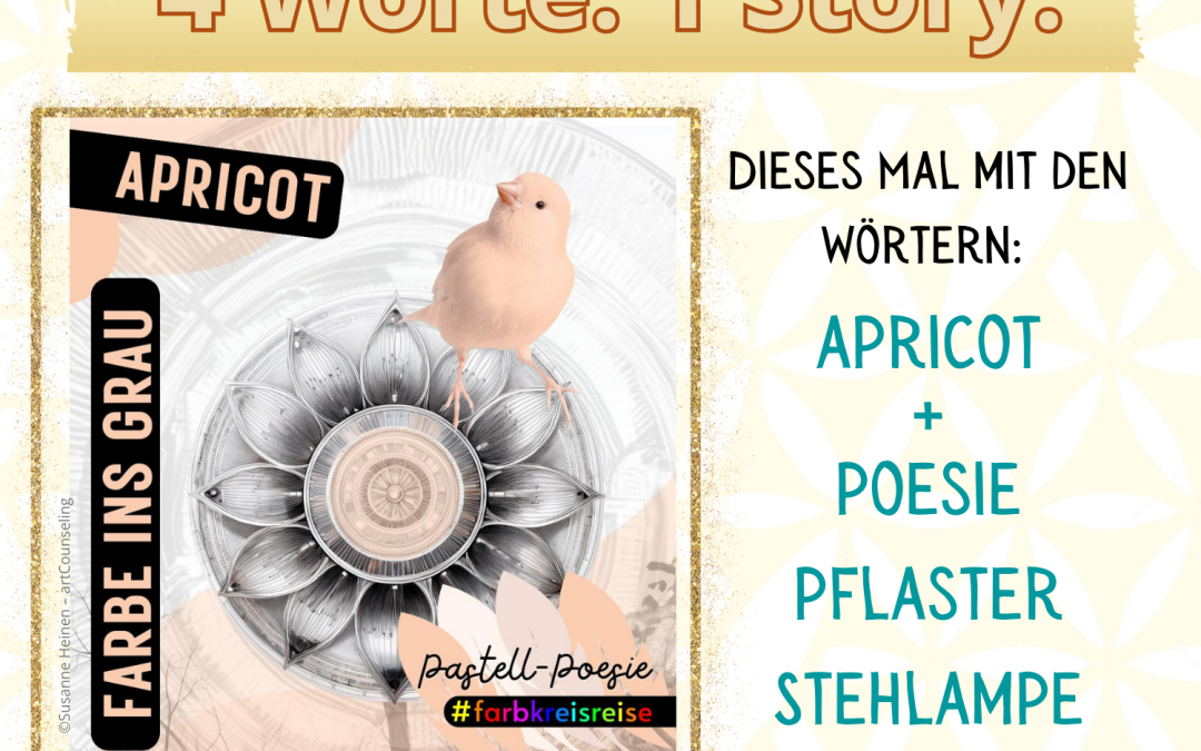 4-Wort-Story zur Farbkreisreise im September 2025