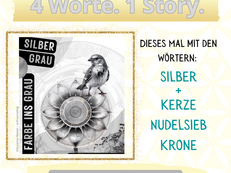 4-Wort-Story zur Farbkreisreise im November 2025