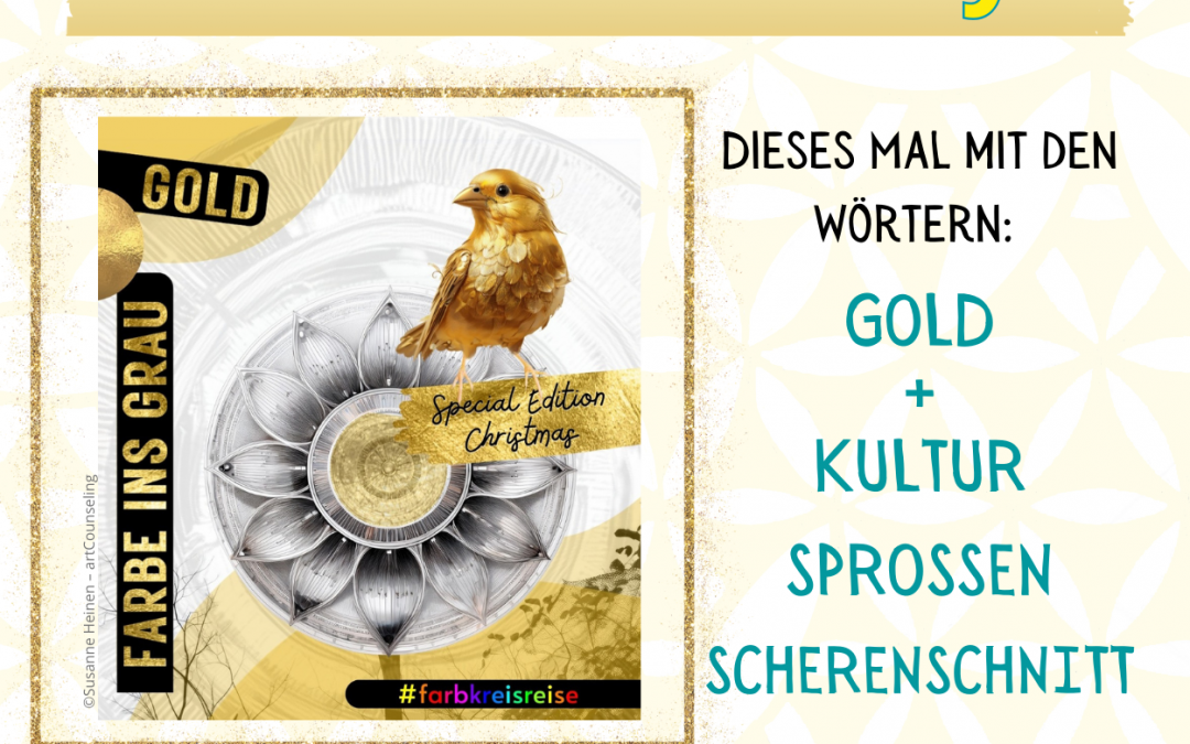 4-Wort-Story zur Farbkreisreise im Dezember 2025